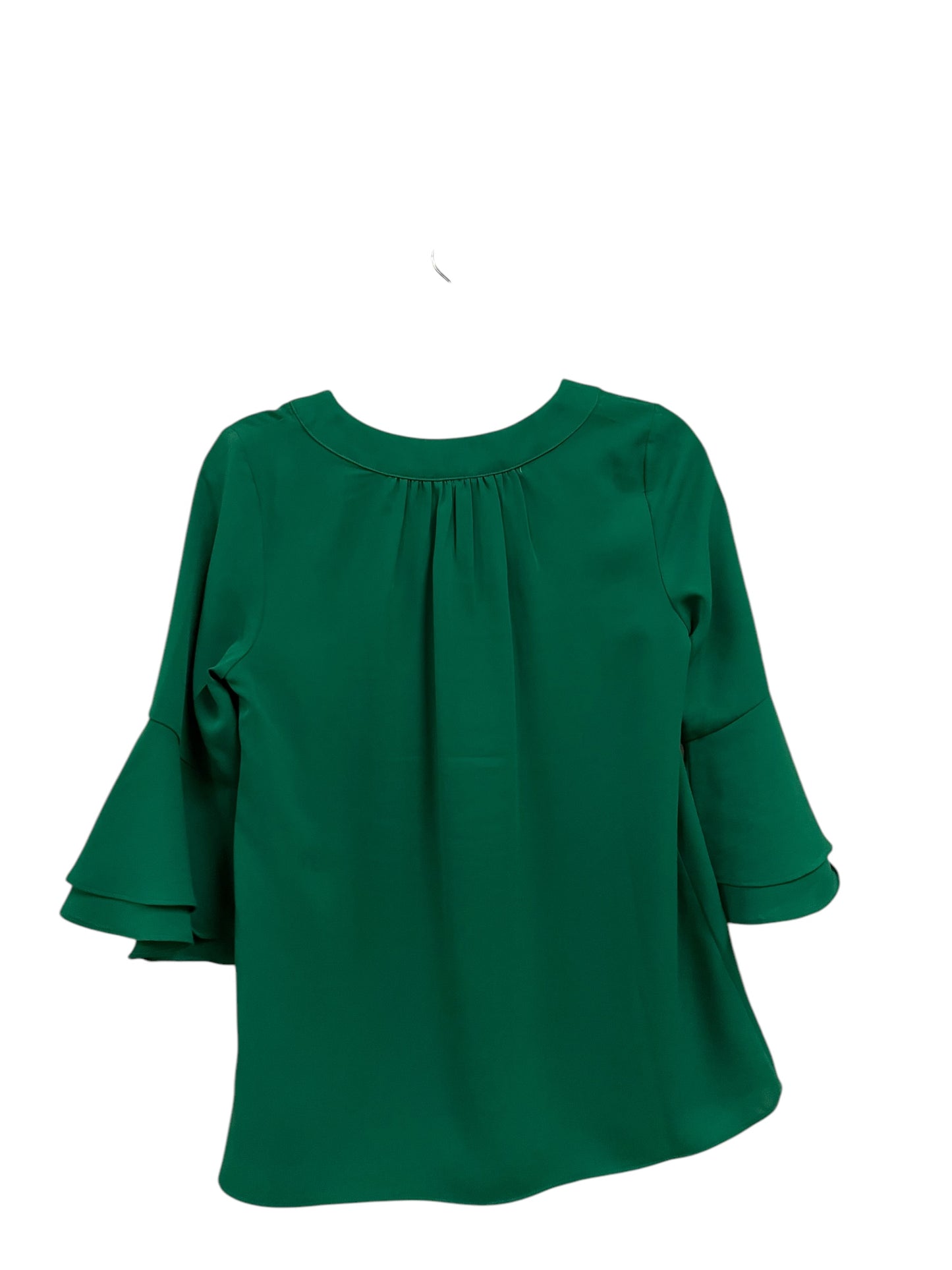 Top Long Sleeve By Jade In Green, Size: S