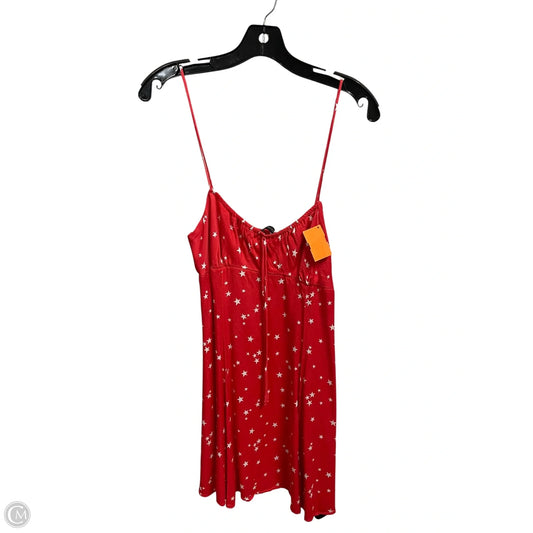 Dress Casual Short By Zara In Red, Size: M
