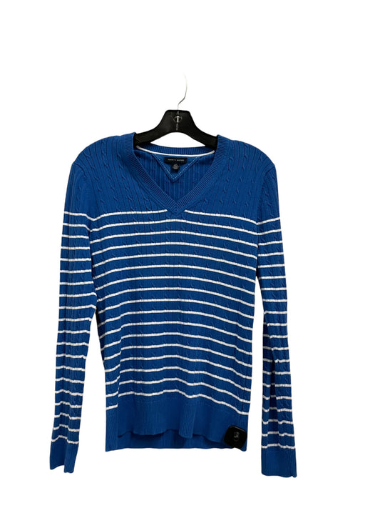 Top Long Sleeve By Tommy Hilfiger In Blue, Size: L