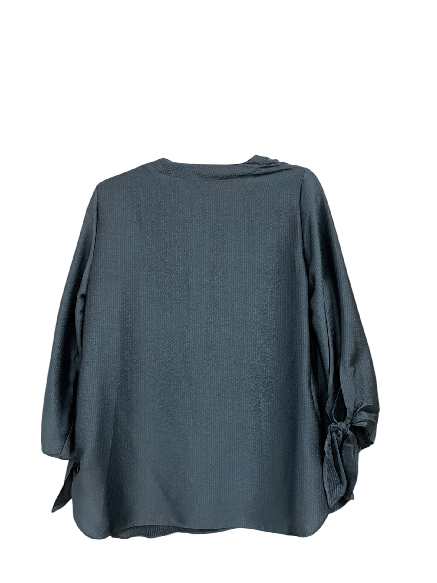 Top Long Sleeve By Michael Kors In Blue, Size: M