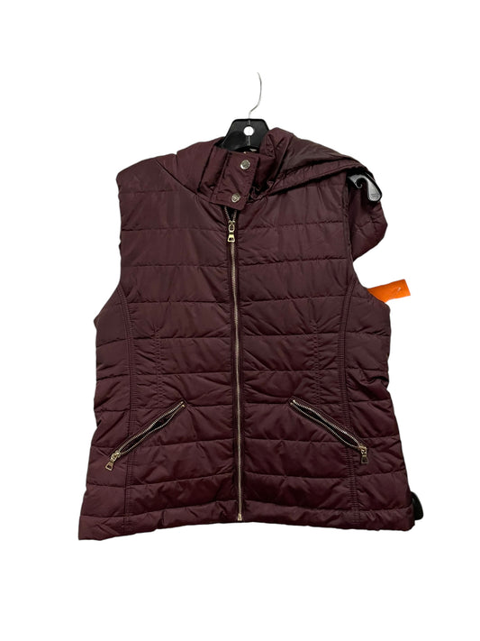 Vest Puffer & Quilted By New York And Co In Red, Size: M