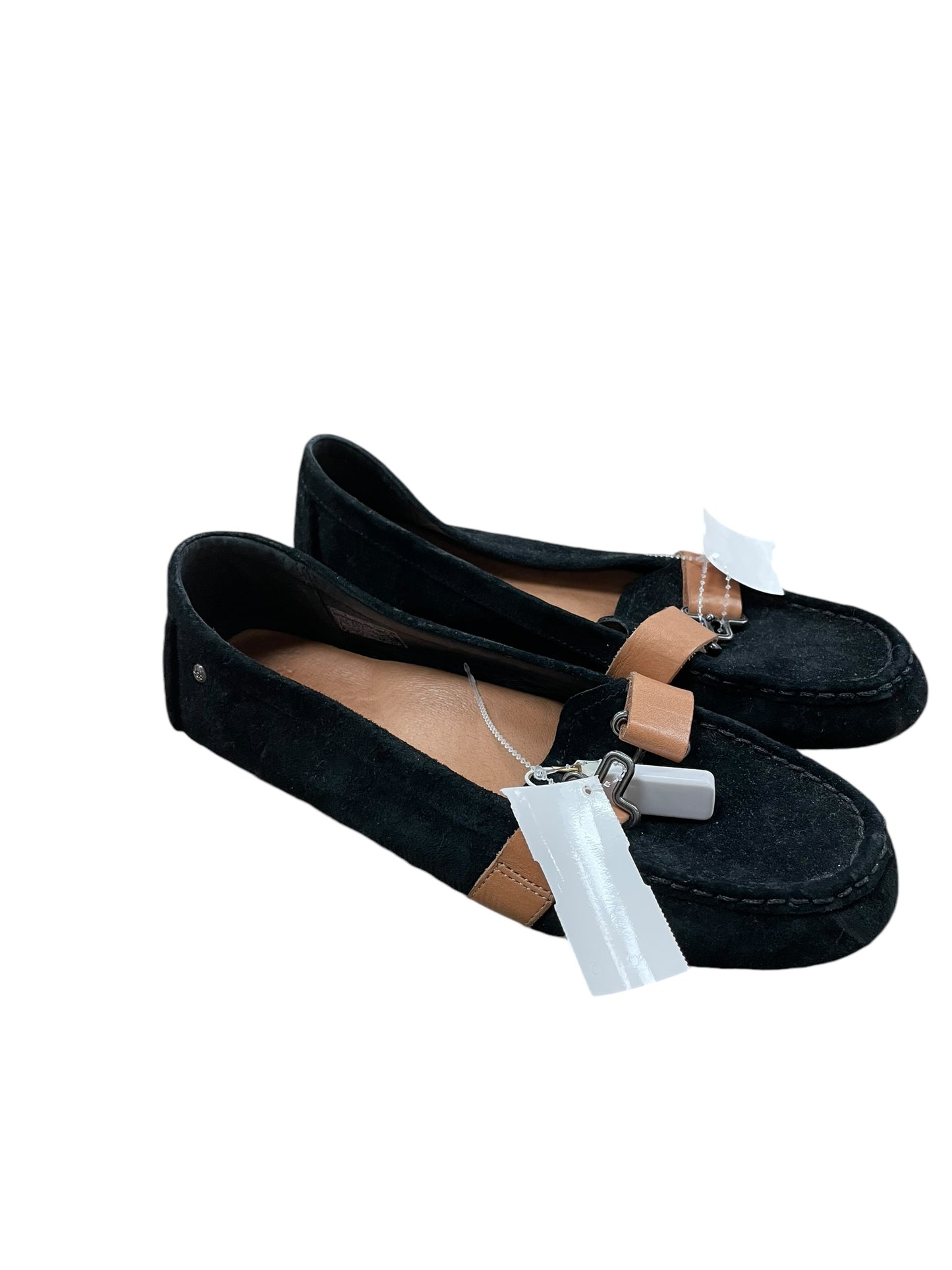 Shoes Flats By Ugg In Black, Size: 8.5