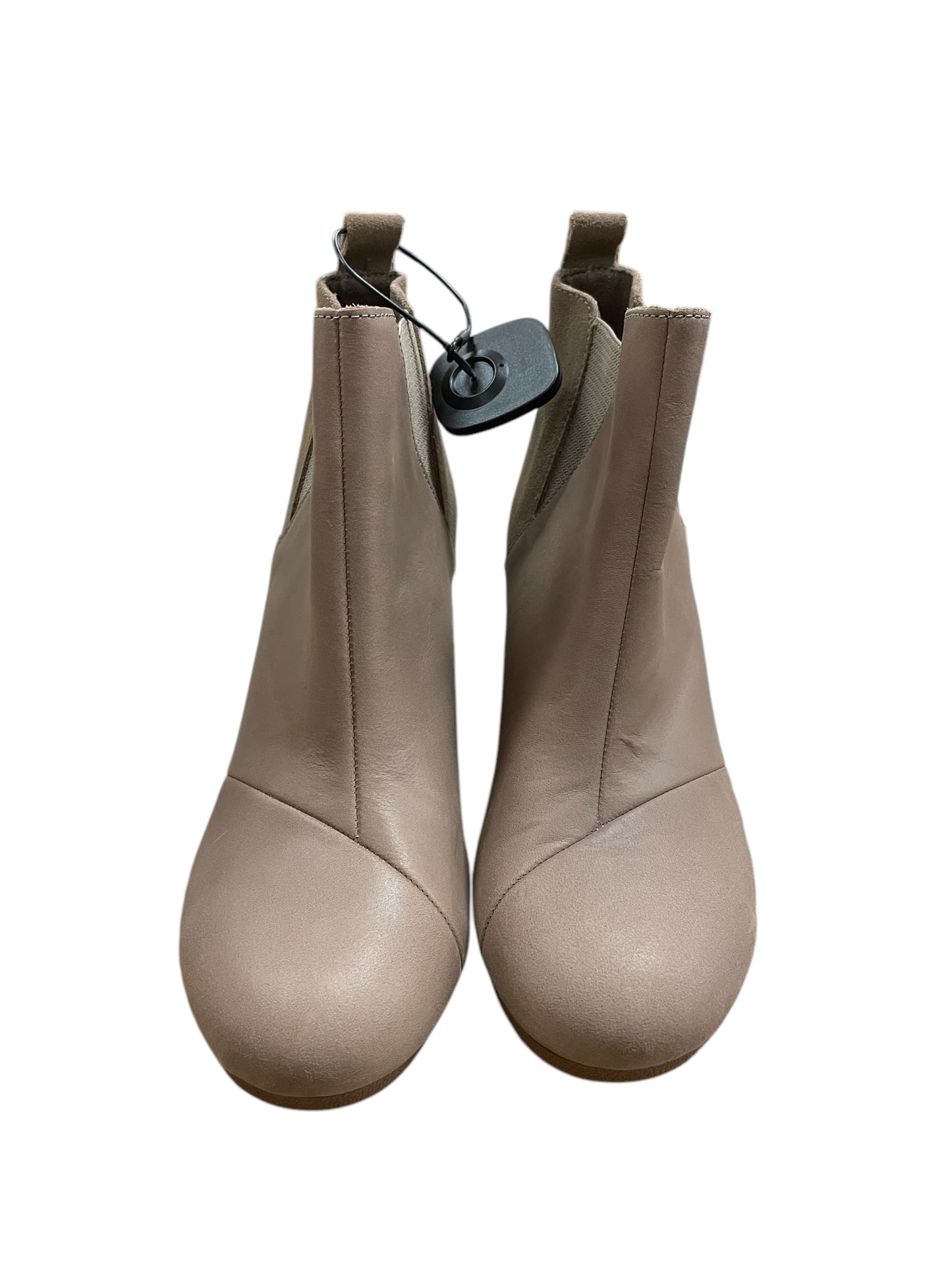 Boots Ankle Heels By Toms In Tan, Size: 10