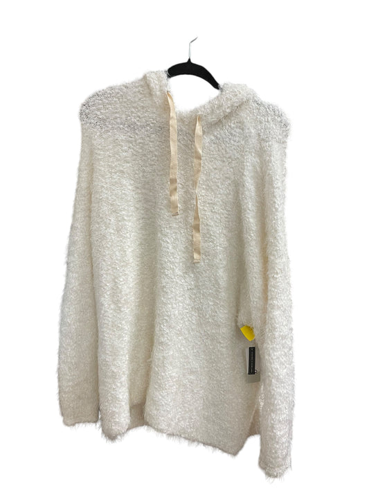 Sweater By Bp In White, Size: 3x