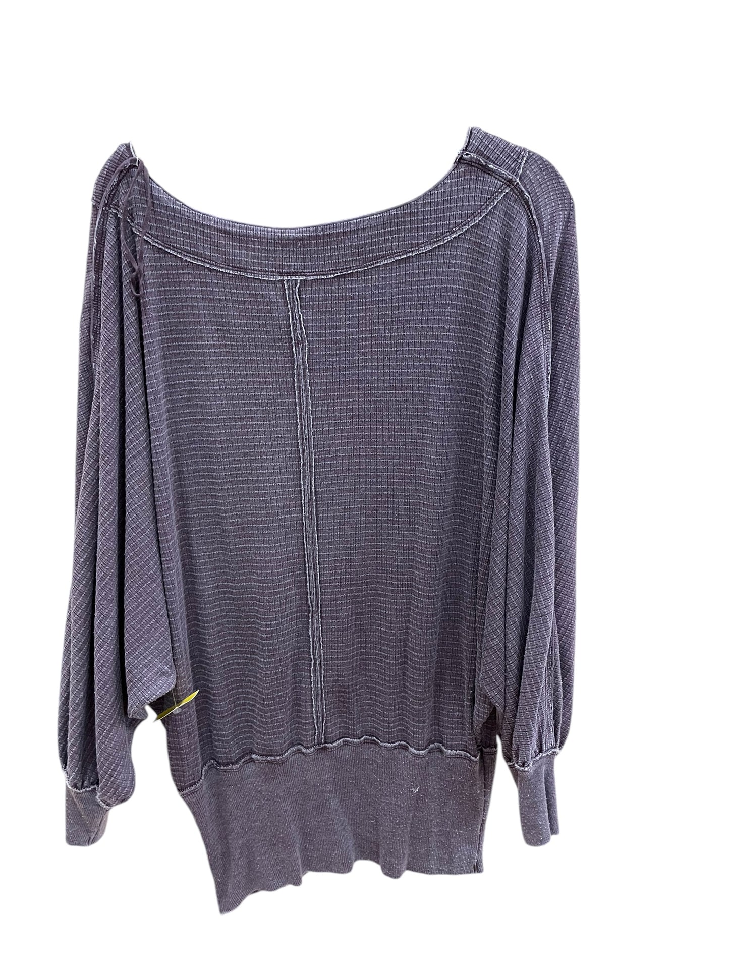 Top Long Sleeve By We The Free In Purple, Size: S