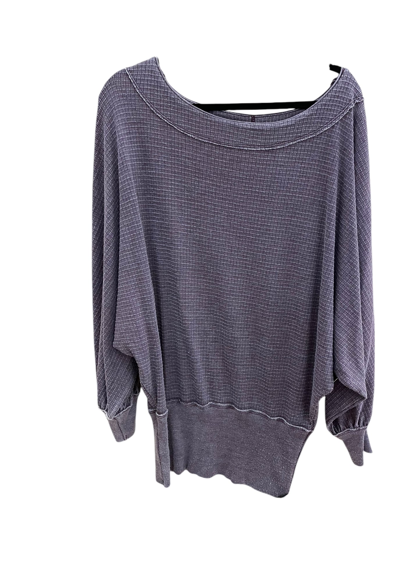 Top Long Sleeve By We The Free In Purple, Size: S