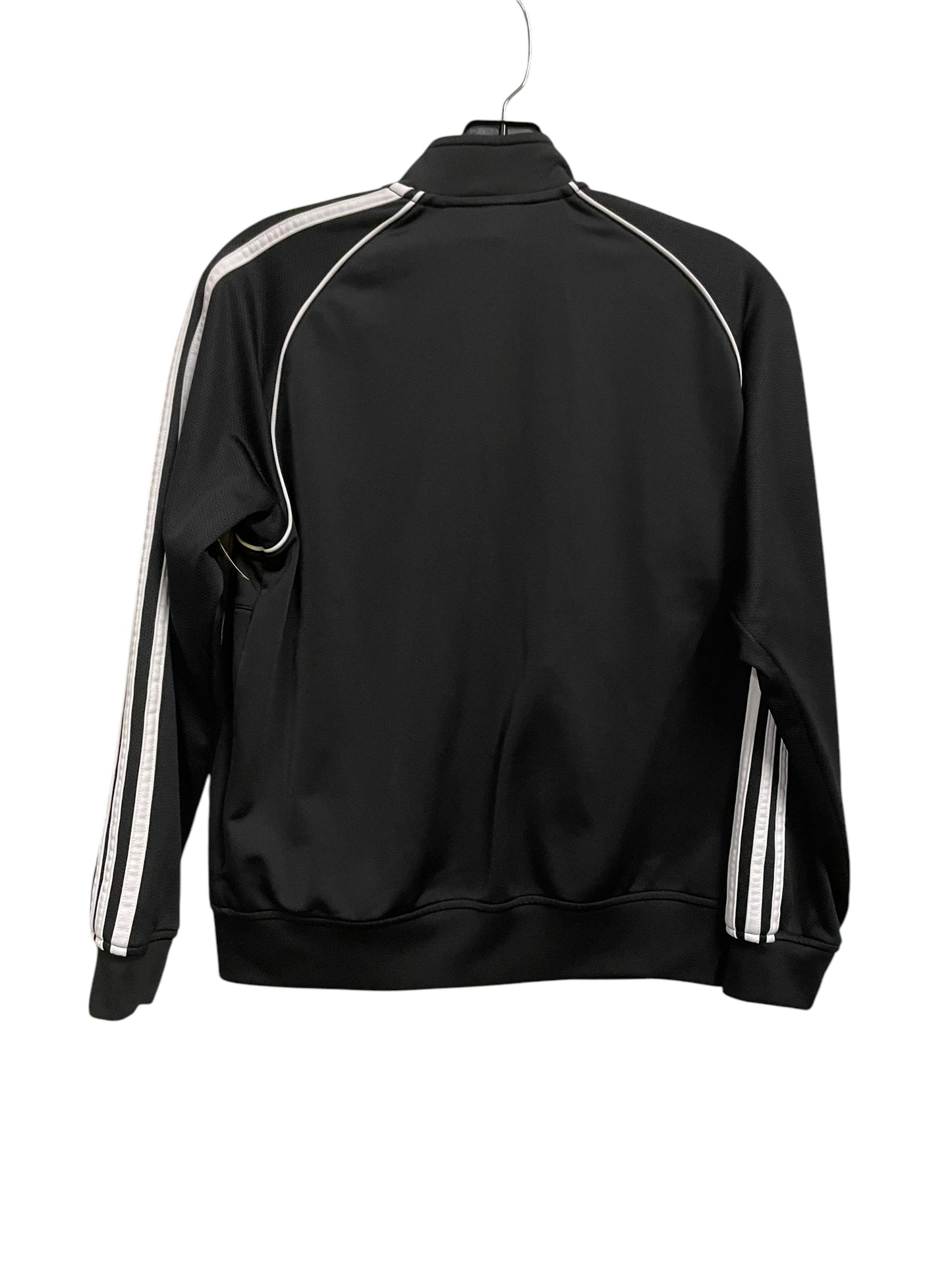 Athletic Jacket By Adidas In Black, Size: M