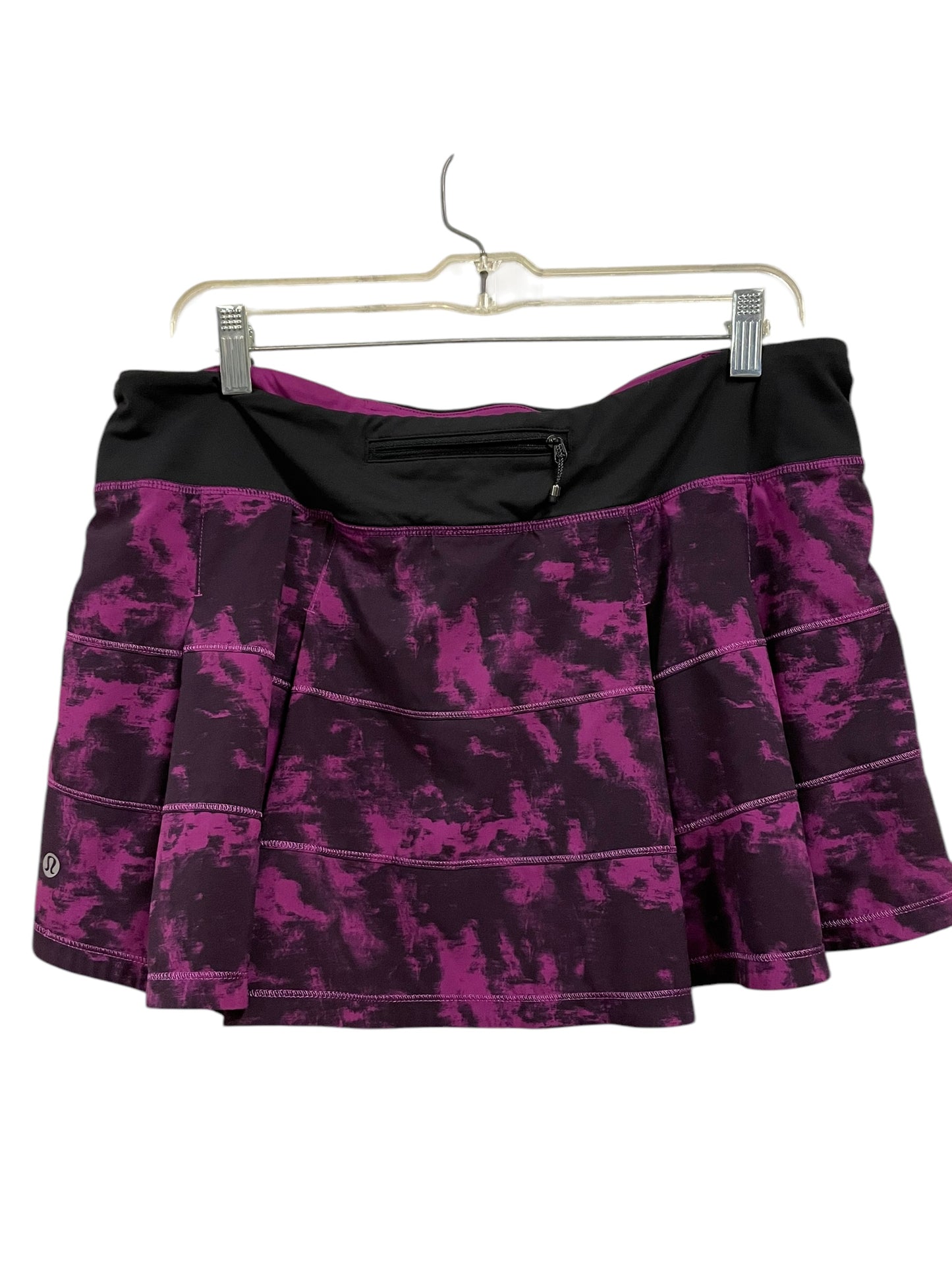 Athletic Skirt By Lululemon In Purple, Size: 12