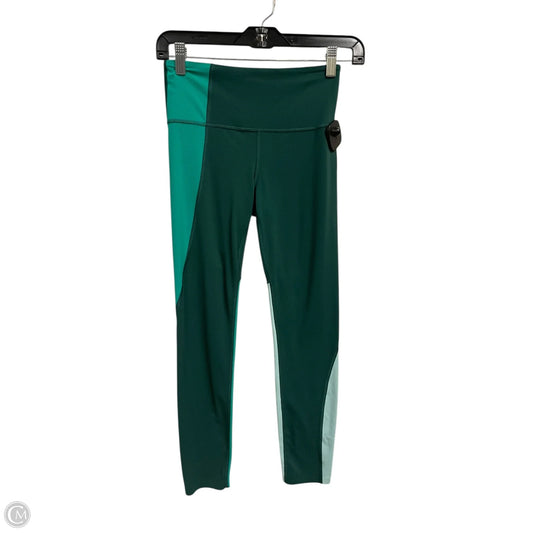 Athletic Leggings By Athleta In Green, Size: Xs
