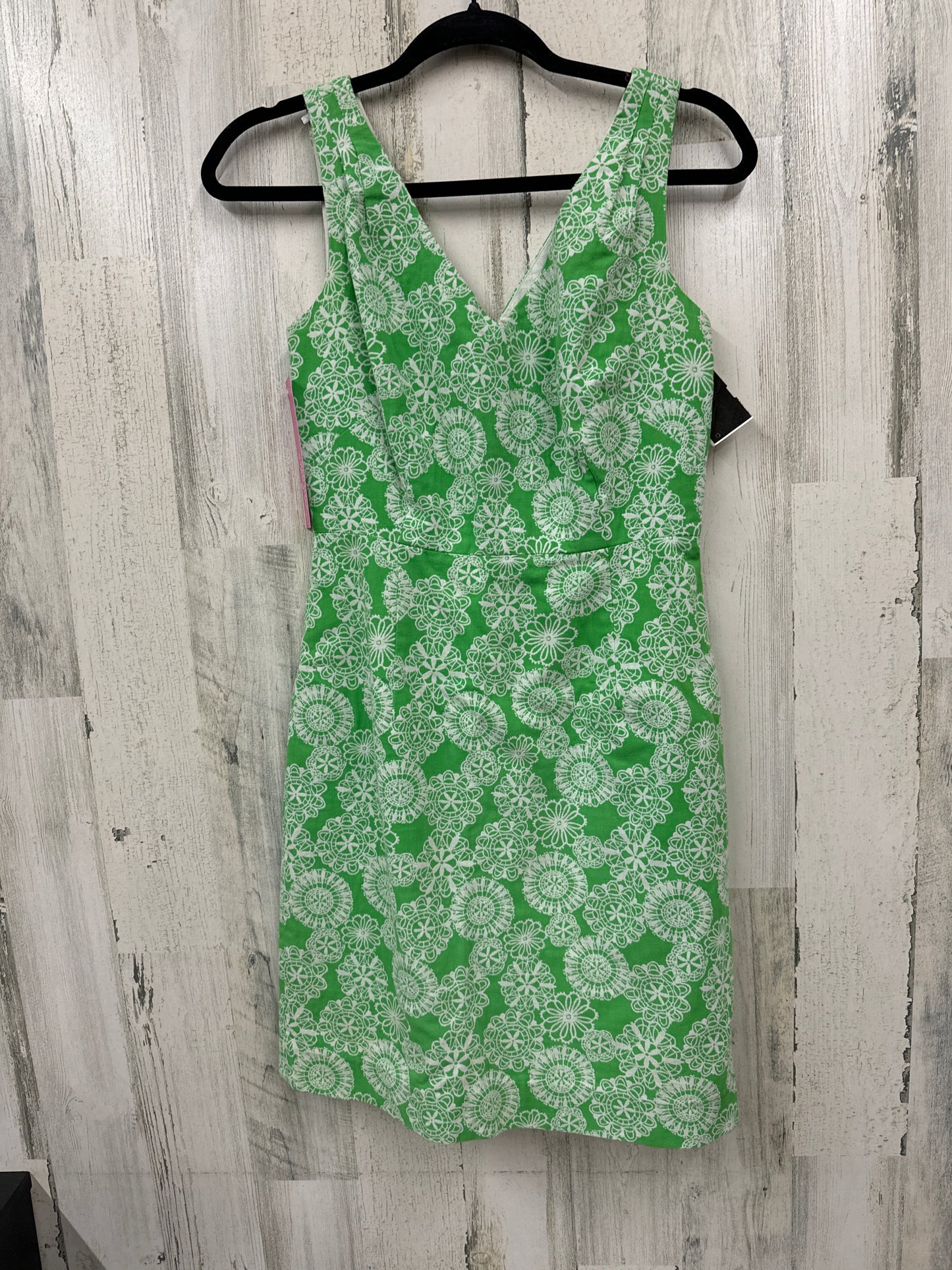 Green Dress Casual Short Lilly Pulitzer, Size Xs