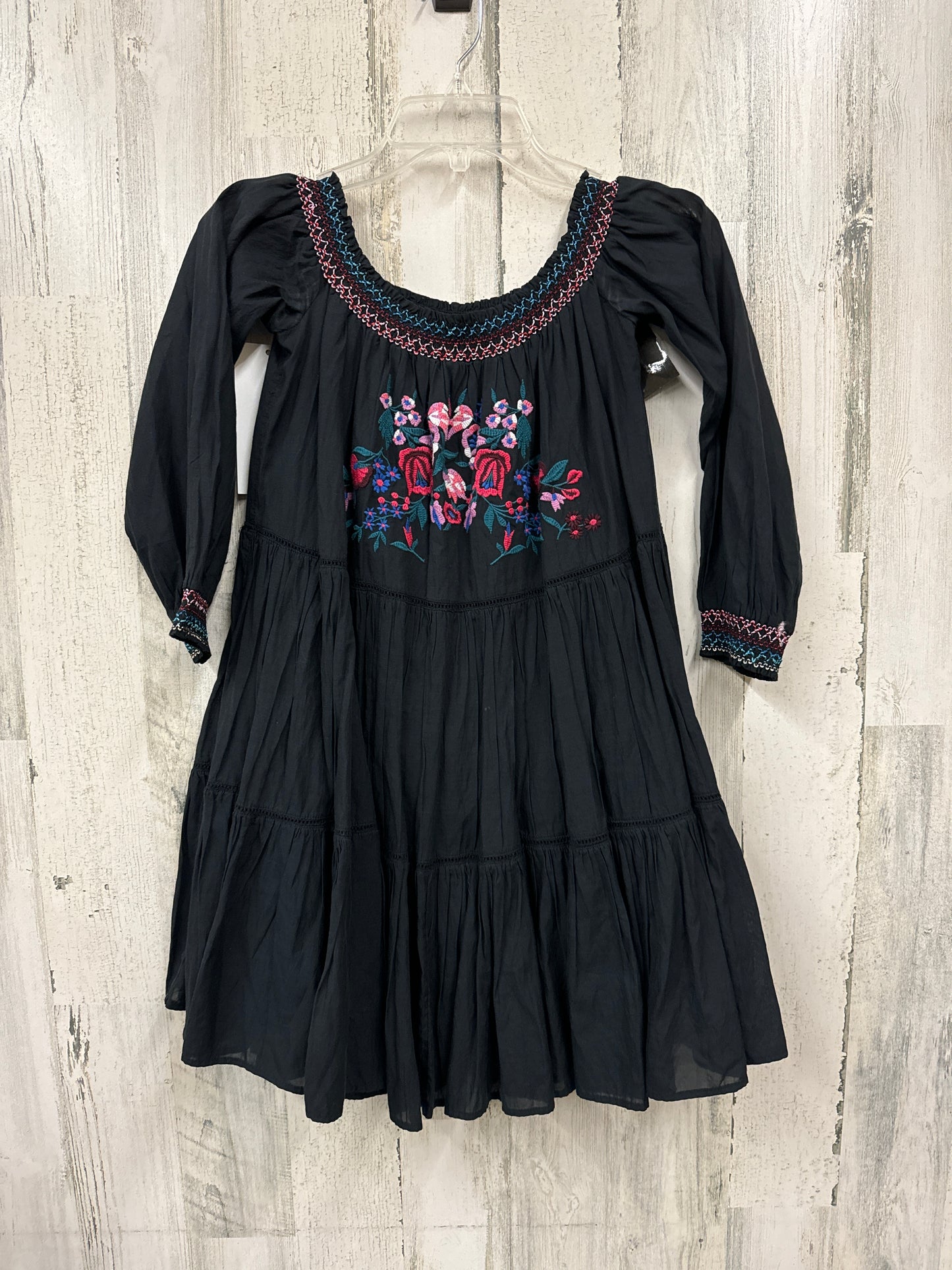 Black Dress Casual Short Free People, Size Xs