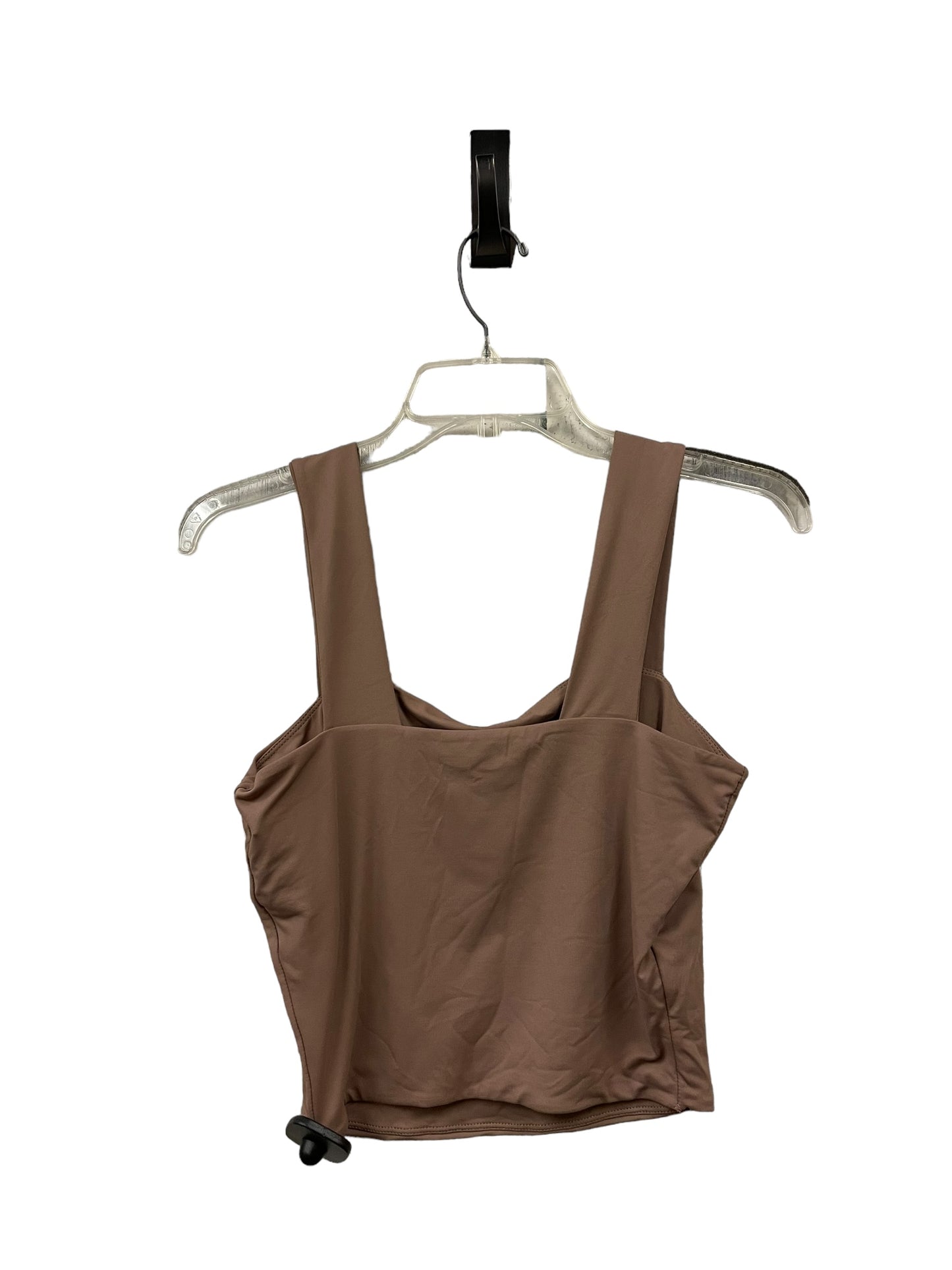 Top Sleeveless Basic By Clothes Mentor In Beige, Size: S