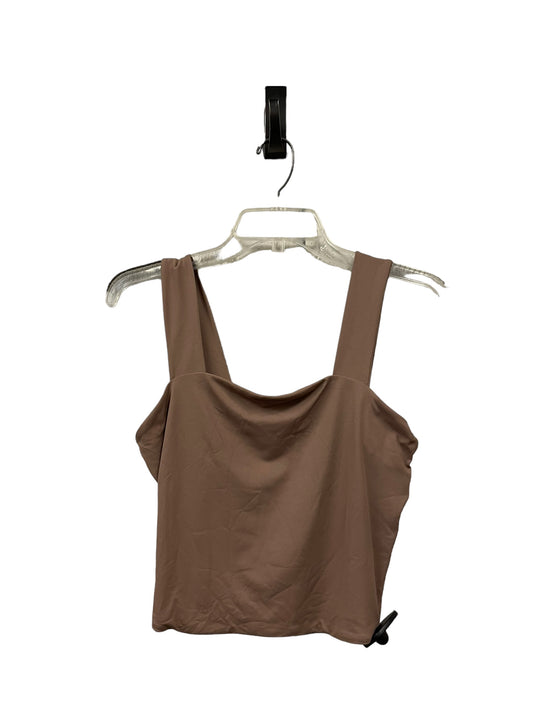 Top Sleeveless Basic By Clothes Mentor In Beige, Size: S