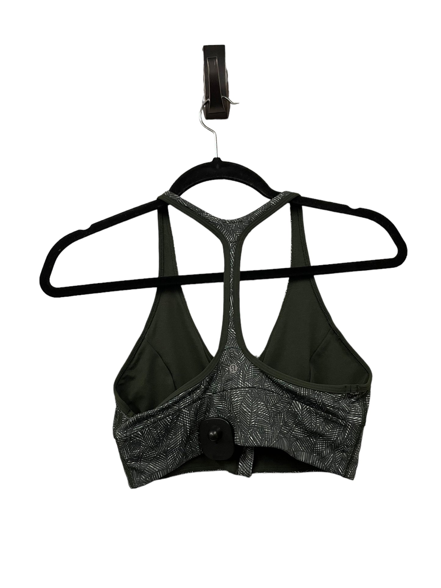 Athletic Bra By Lululemon In Green, Size: Xs