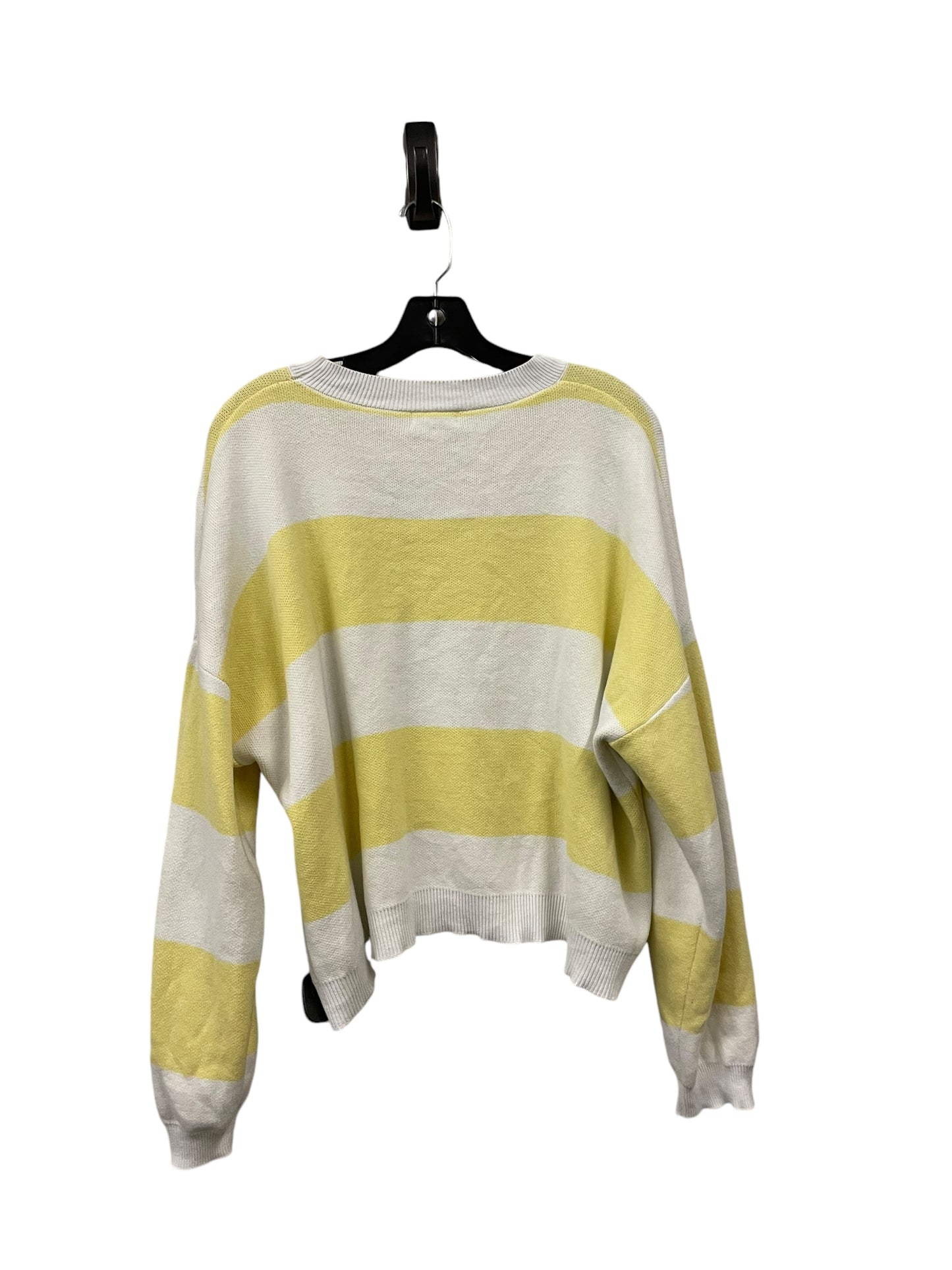 Sweater By Vigoss In Striped Pattern, Size: Xl