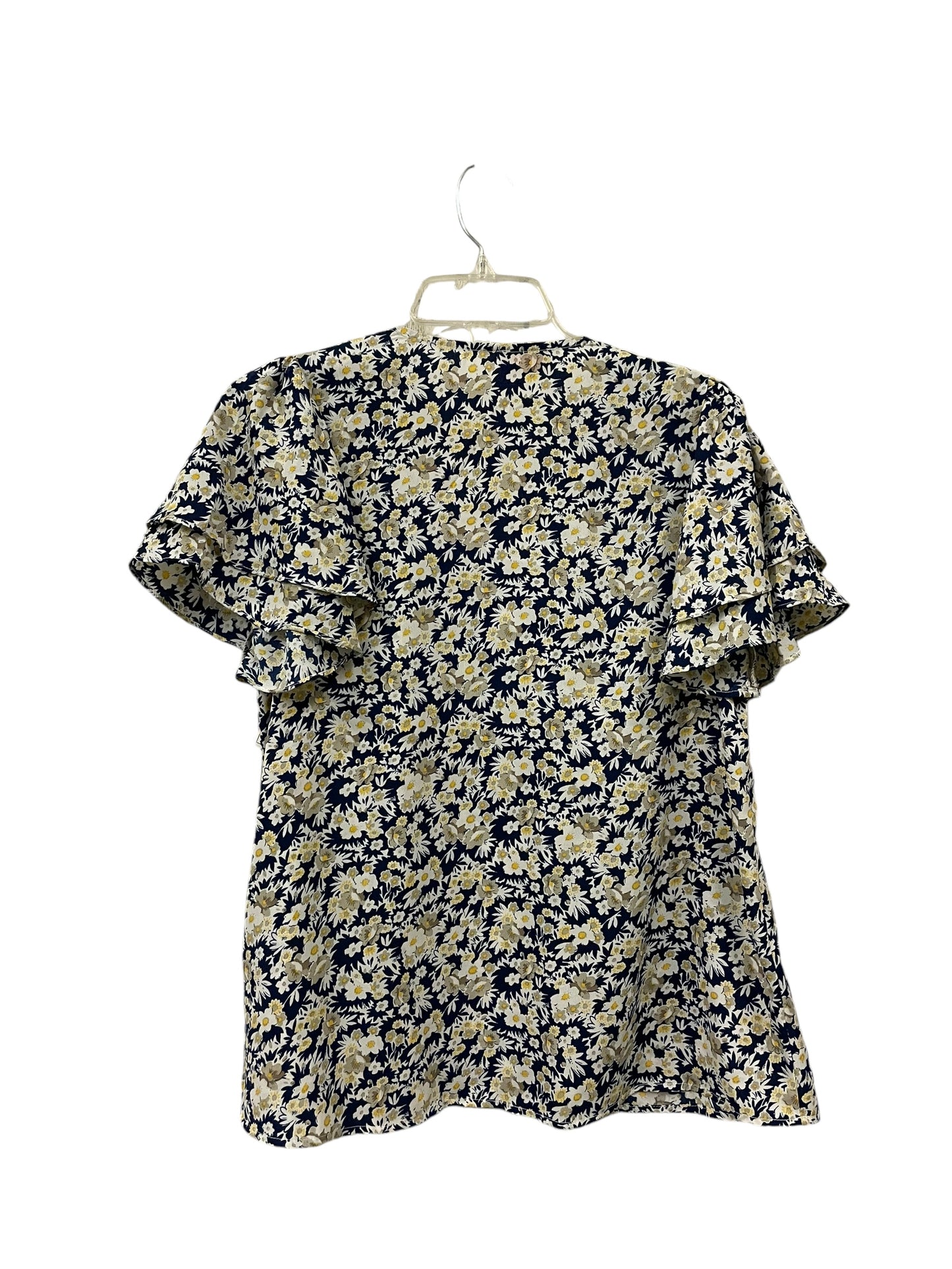 Top Sleeveless By Clothes Mentor In Floral Print, Size: S