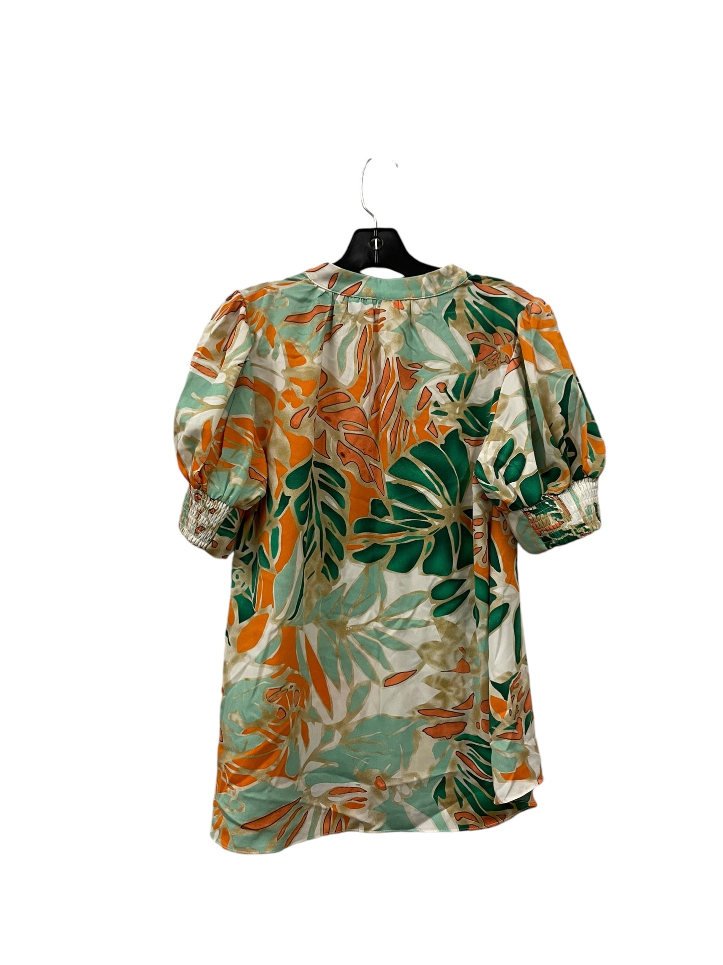 Top Short Sleeve By Entro In Multi-colored, Size: S