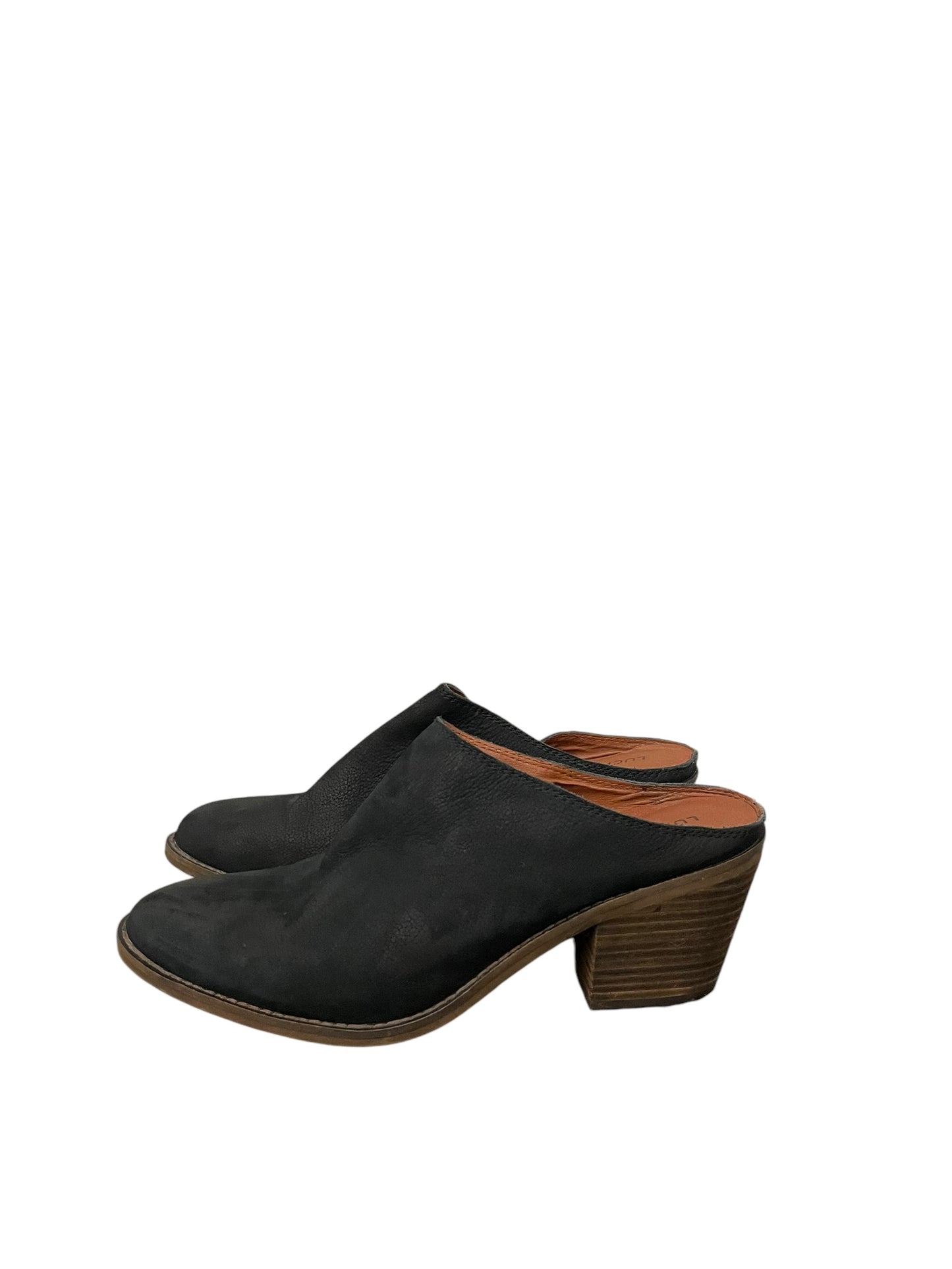 Shoes Heels Block By Lucky Brand In Black, Size: 9