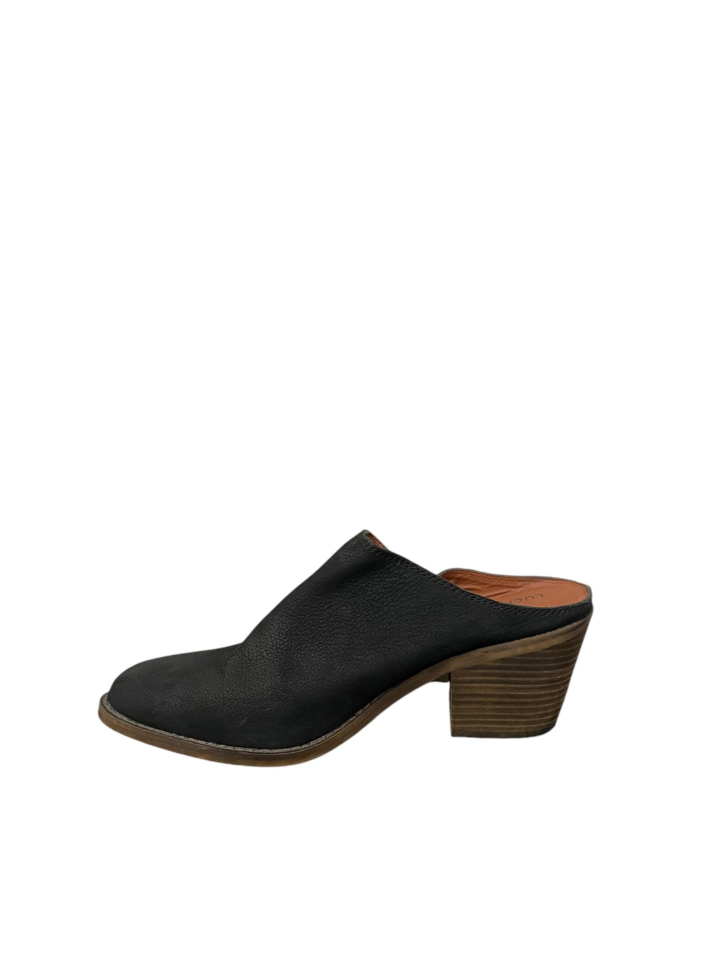 Shoes Heels Block By Lucky Brand In Black, Size: 9