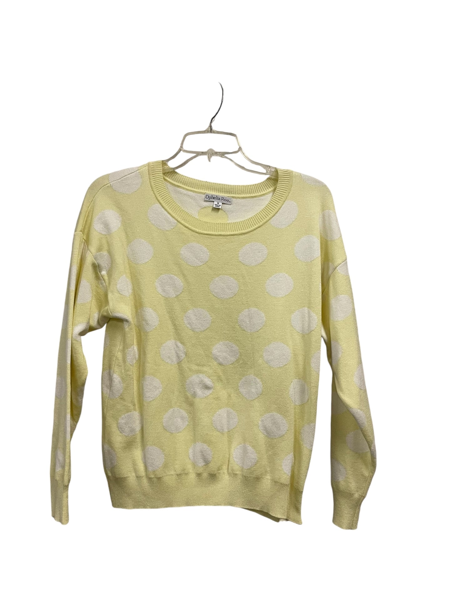 Sweater By Ophelia Roe In Polkadot Pattern, Size: M