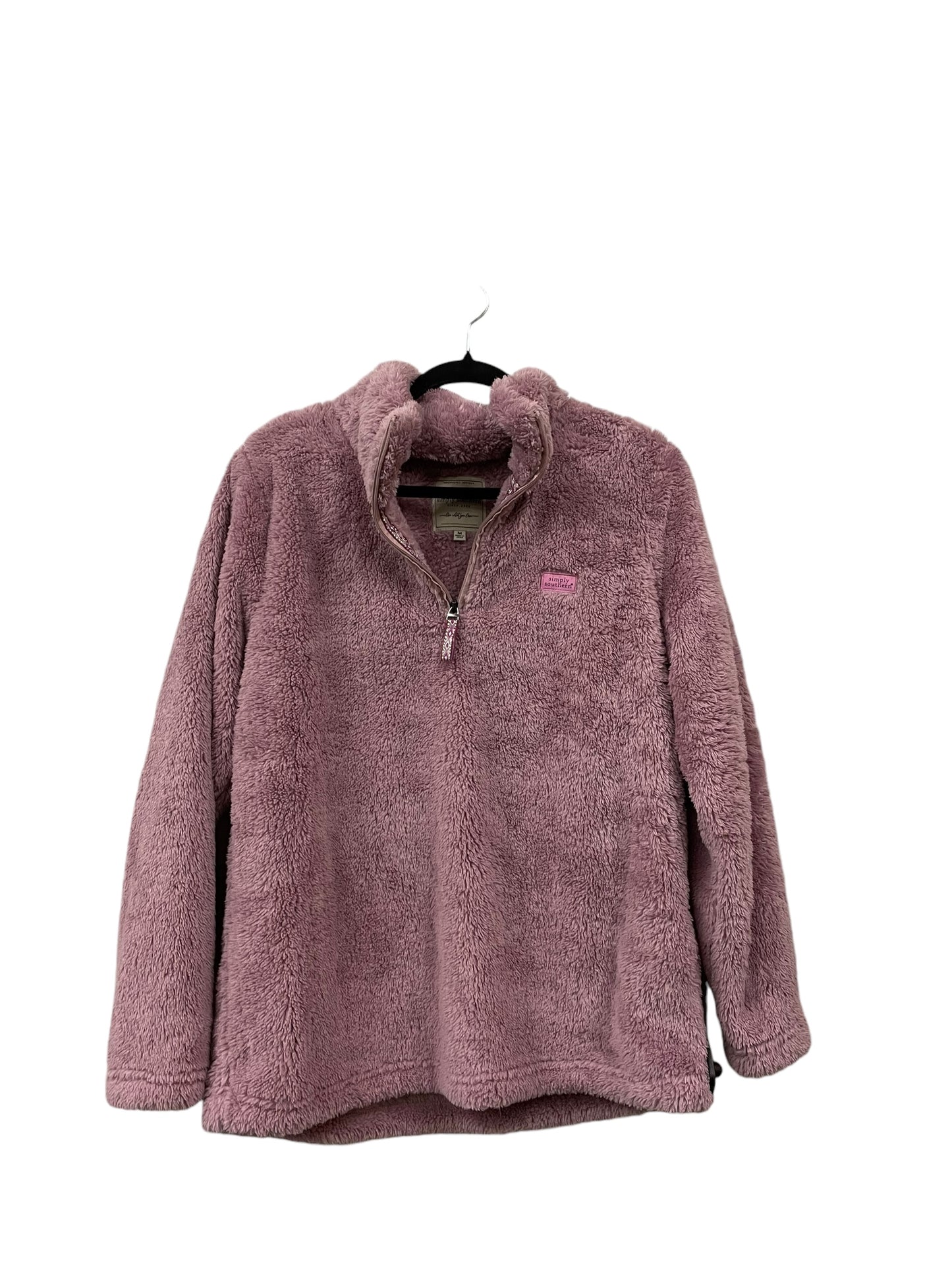 Sweater By Simply Southern In Pink, Size: M