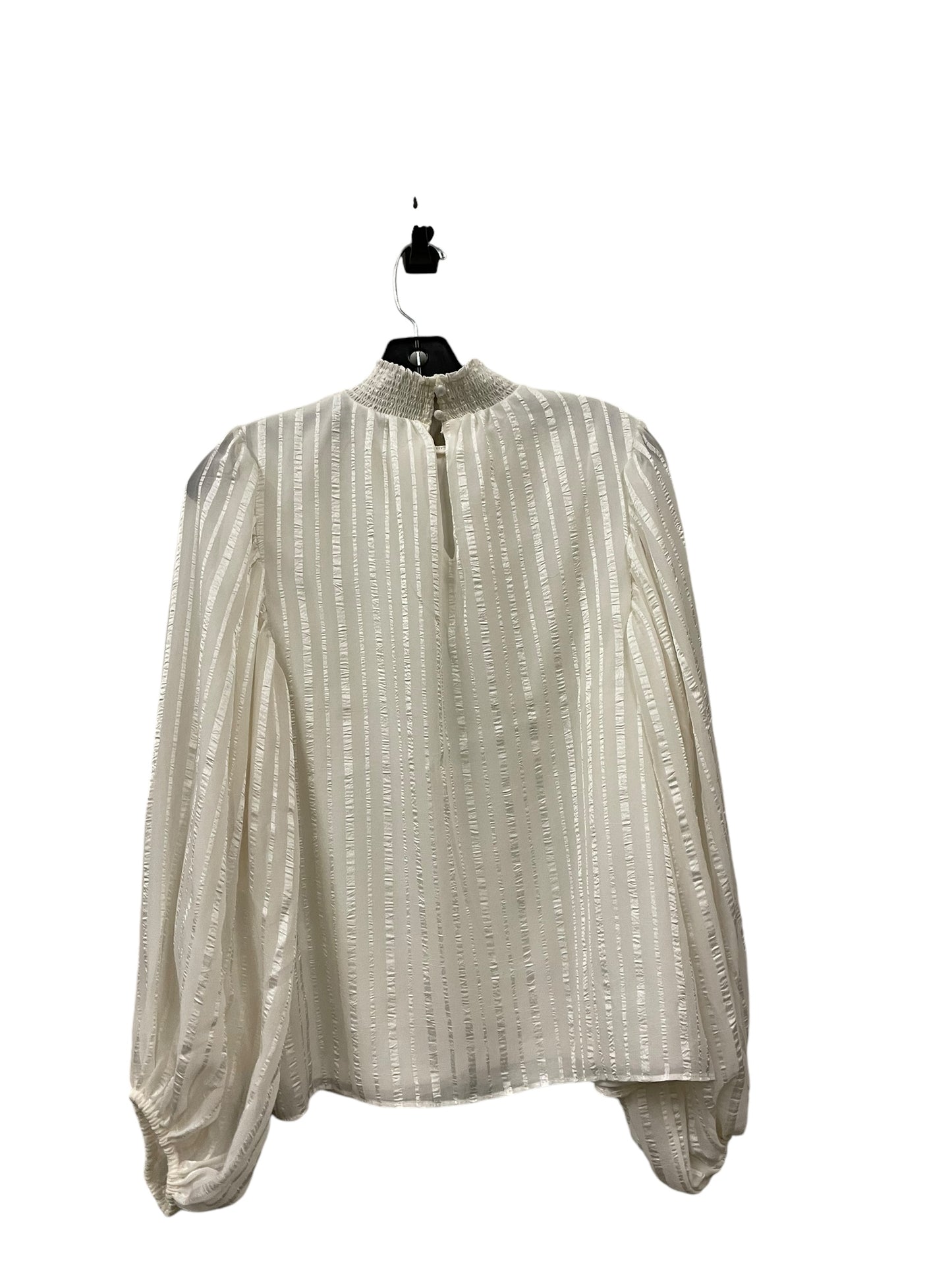 Top Long Sleeve By 1.state In White, Size: M