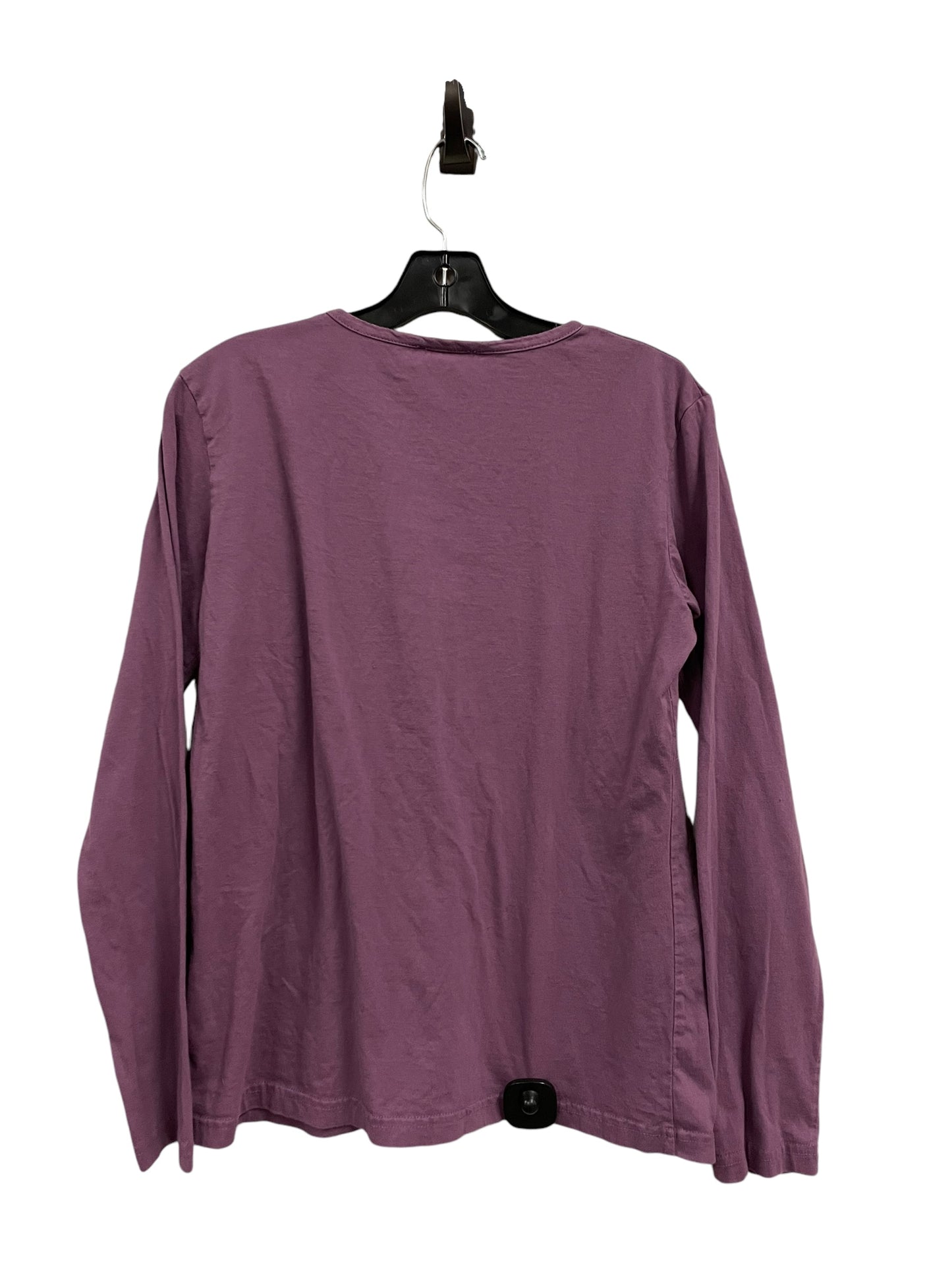 Top Long Sleeve By Clothes Mentor In Purple, Size: L