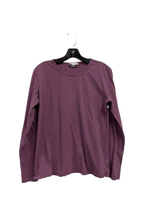 Top Long Sleeve By Clothes Mentor In Purple, Size: L