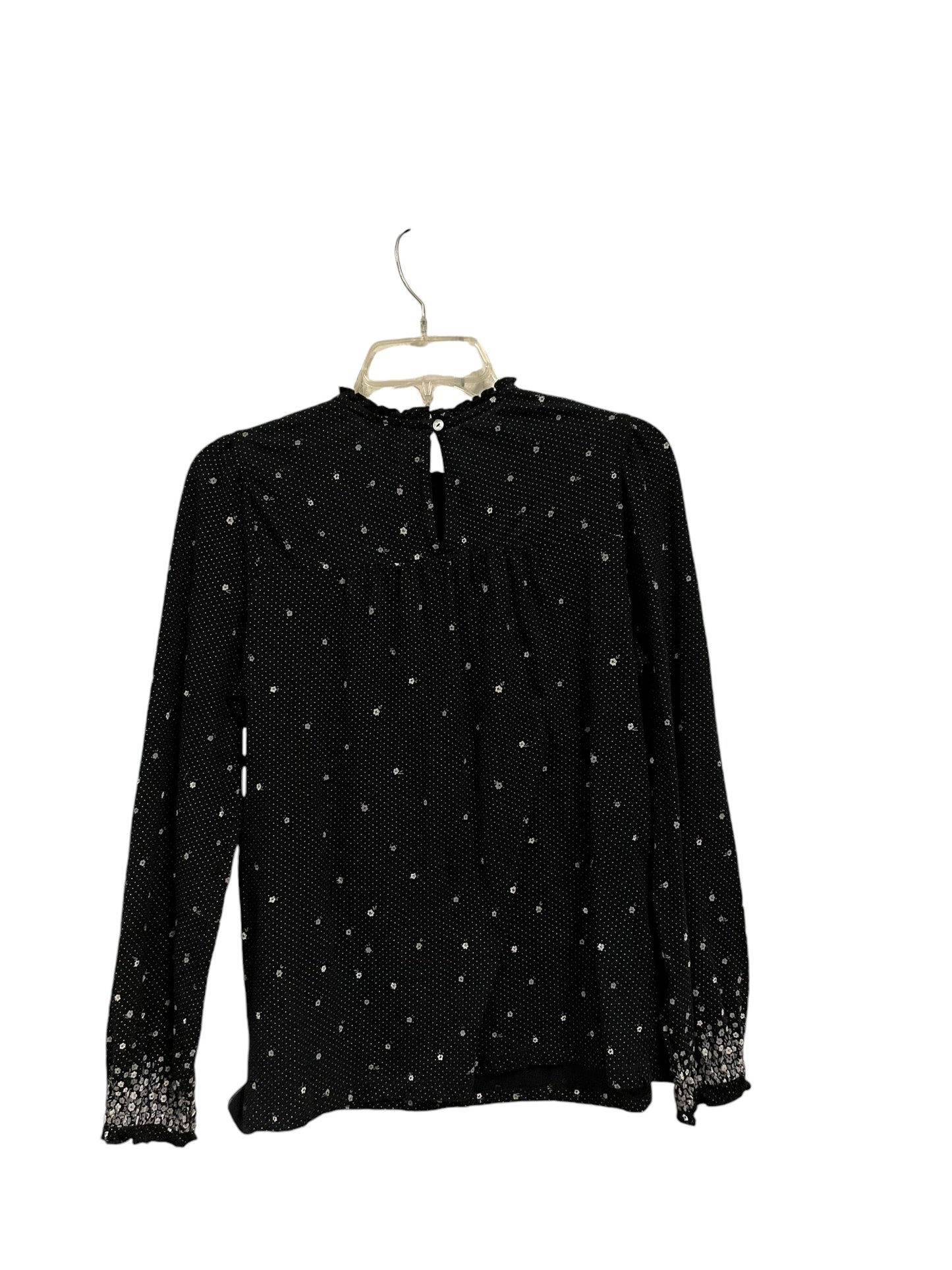 Top Long Sleeve By Lucky Brand In Black, Size: M