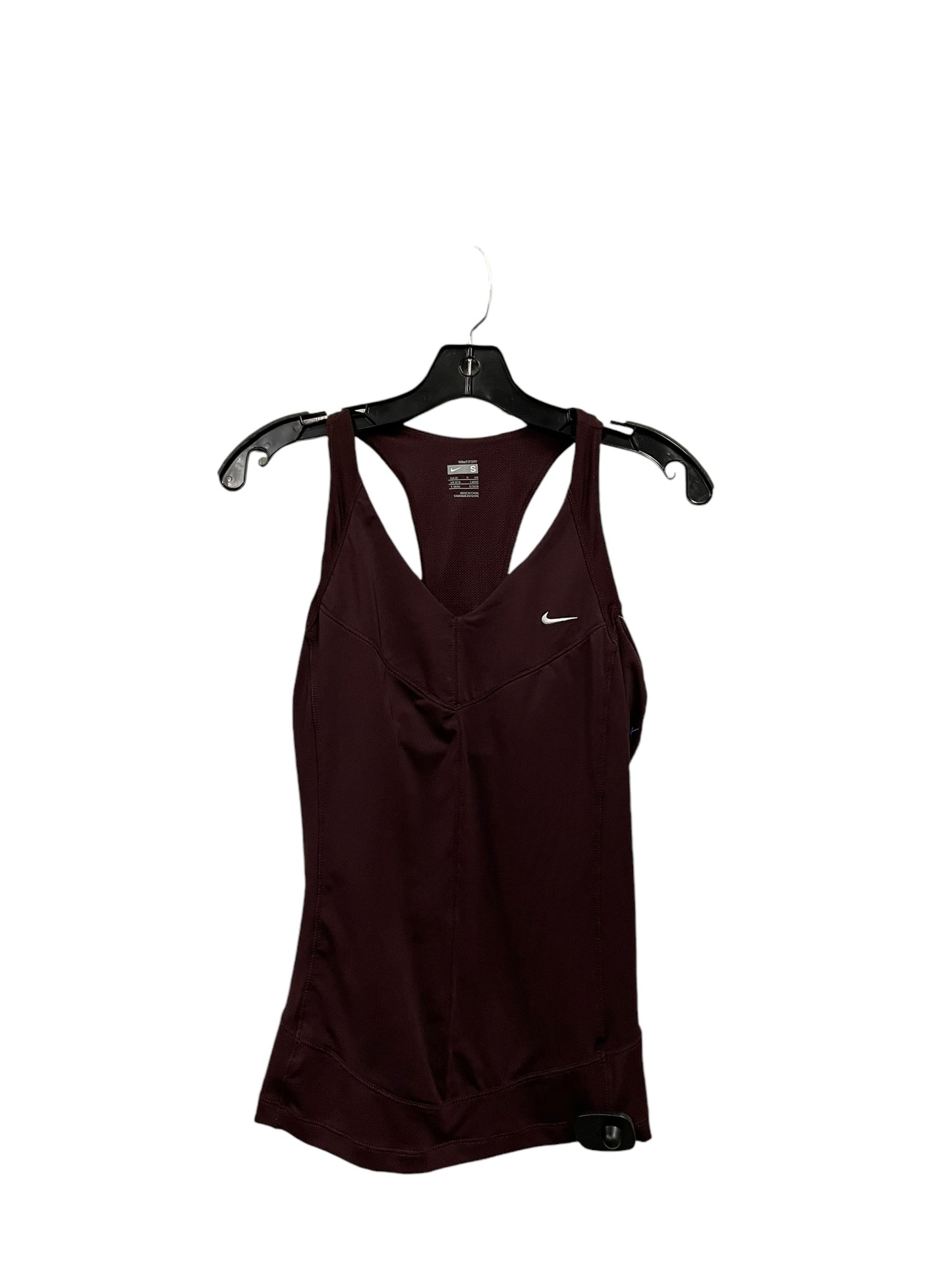 Athletic Tank Top By Nike Apparel In Purple, Size: S