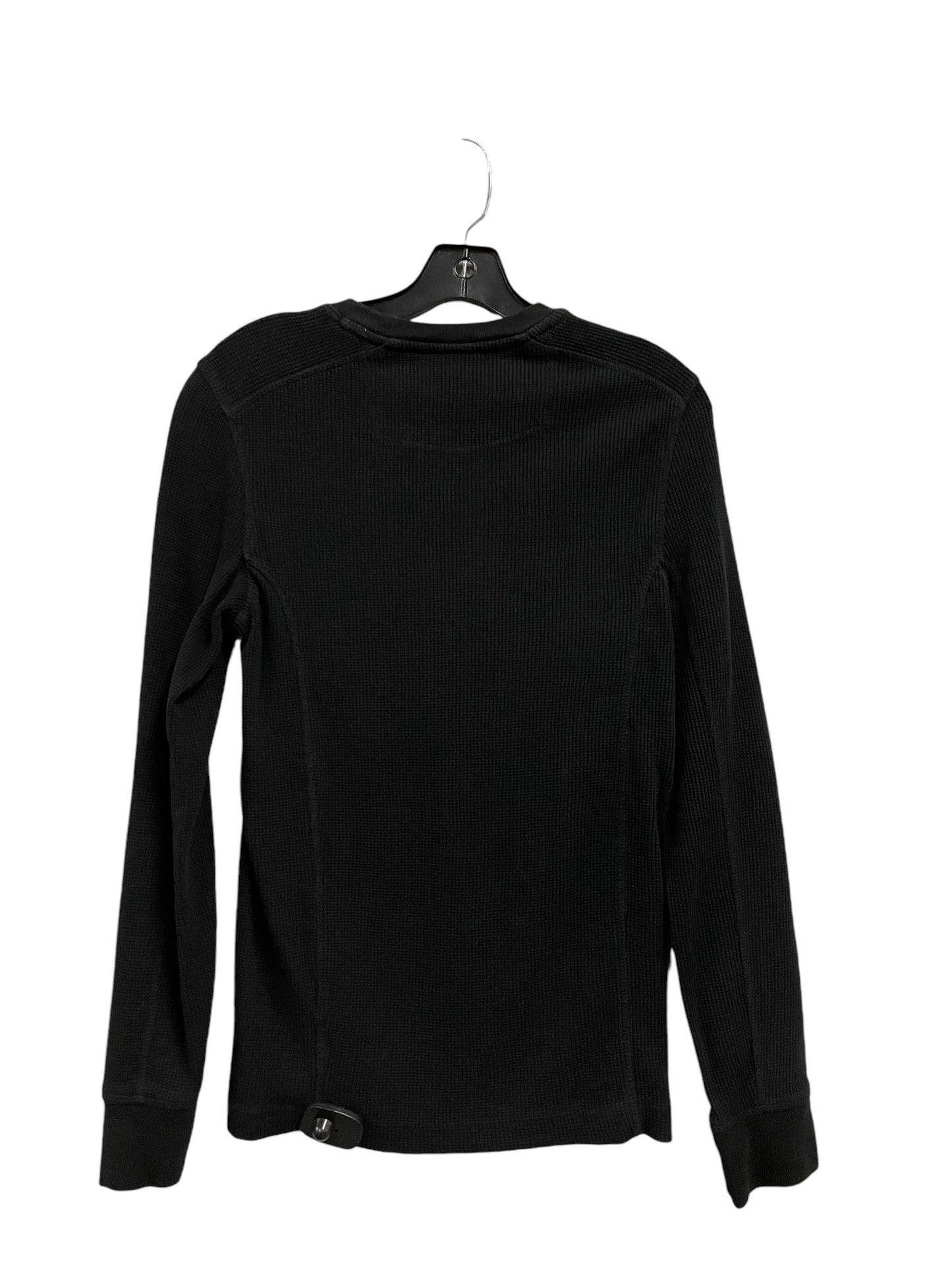 Top Long Sleeve Basic By Falls Creek In Black, Size: S