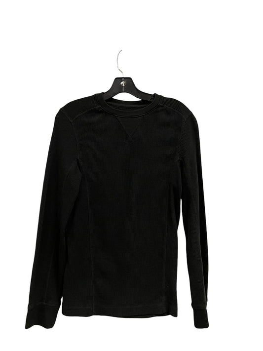 Top Long Sleeve Basic By Falls Creek In Black, Size: S