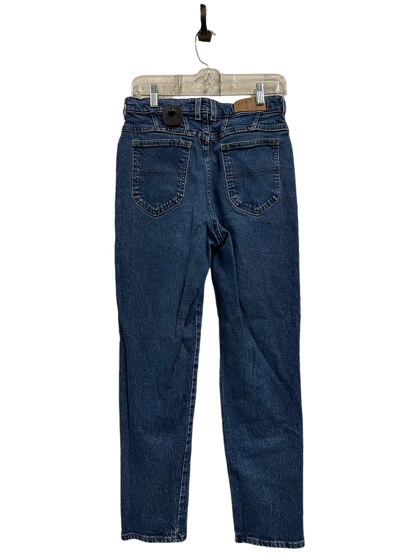 Jeans Straight By Riders In Blue Denim, Size: 6