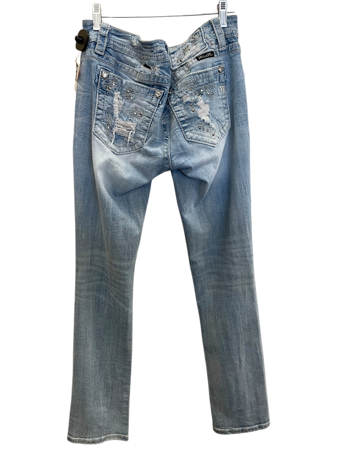 Jeans Boot Cut By Miss Me In Blue Denim, Size: 10