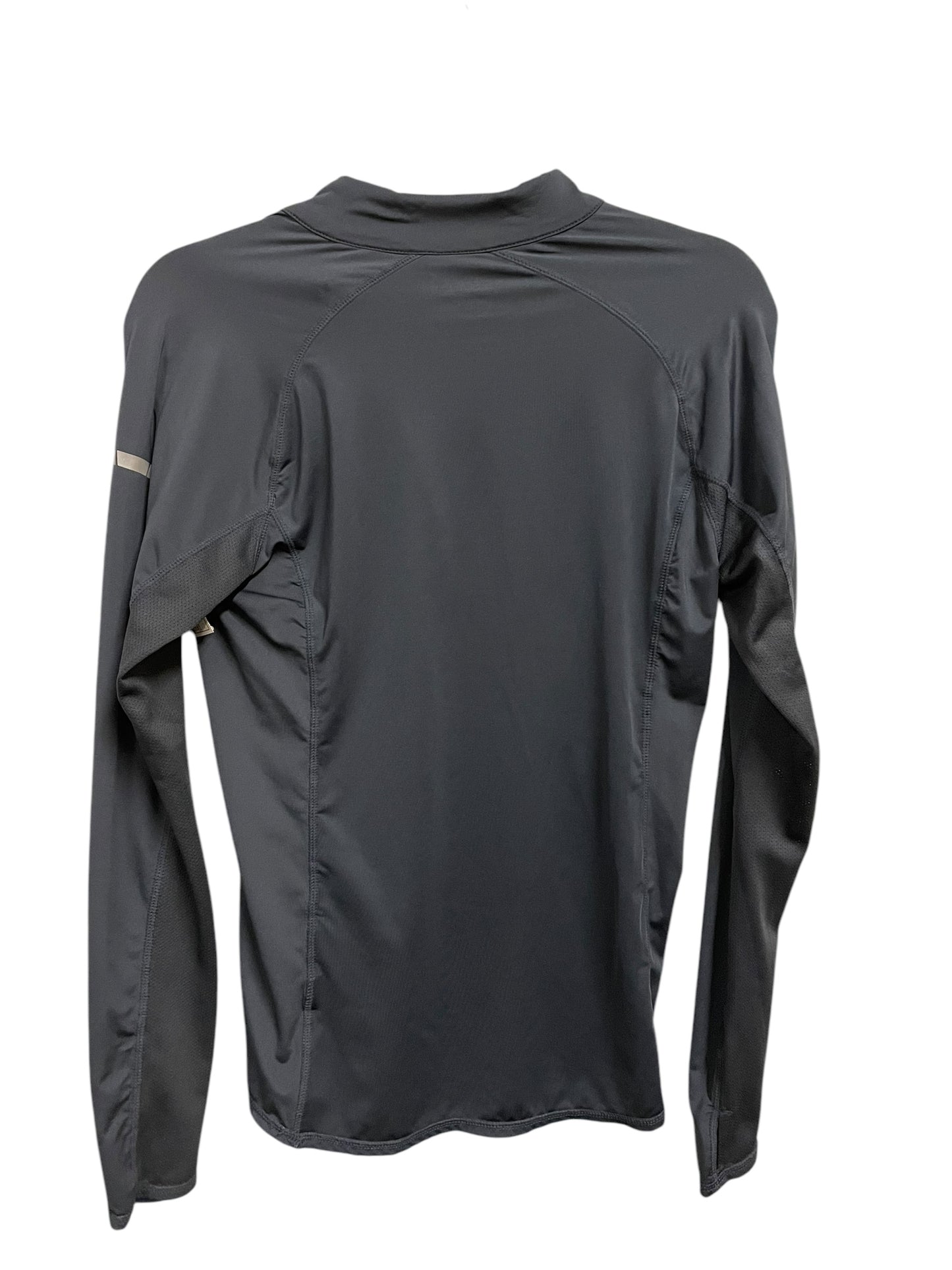 Athletic Top Long Sleeve Collar By Bcg In Grey, Size: Xs