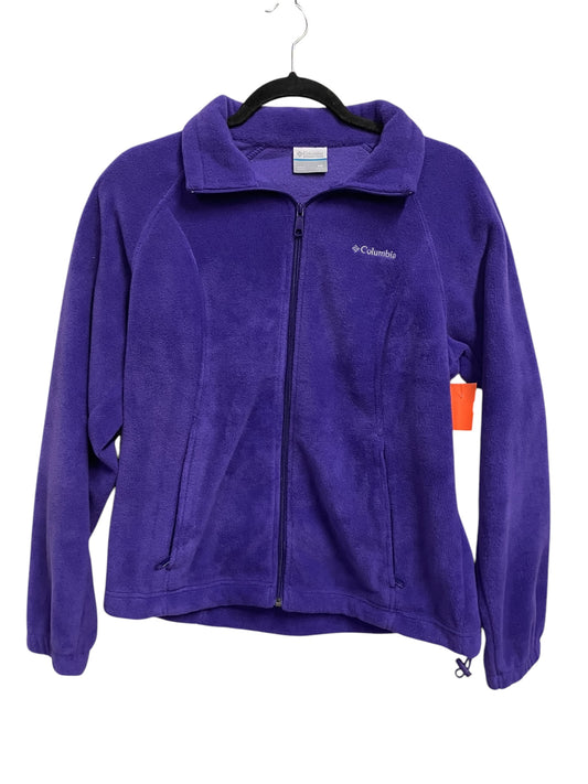 Athletic Jacket By Columbia In Purple, Size: M