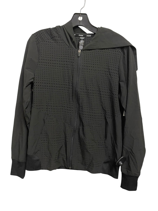 Athletic Jacket By Rbx In Black, Size: S