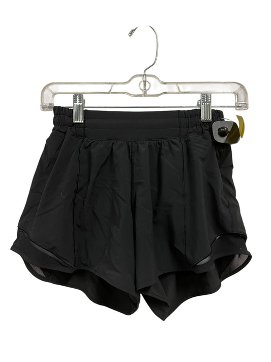 Athletic Shorts By Lululemon In Black, Size: 4