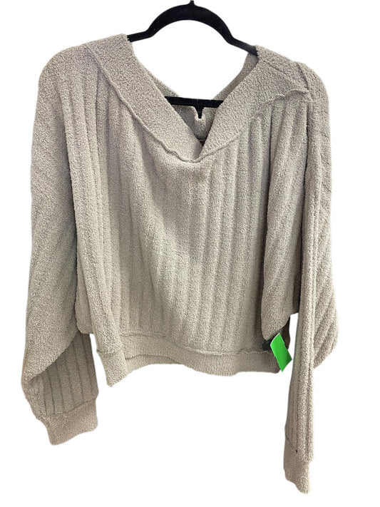 Sweater By Free People In Grey, Size: S