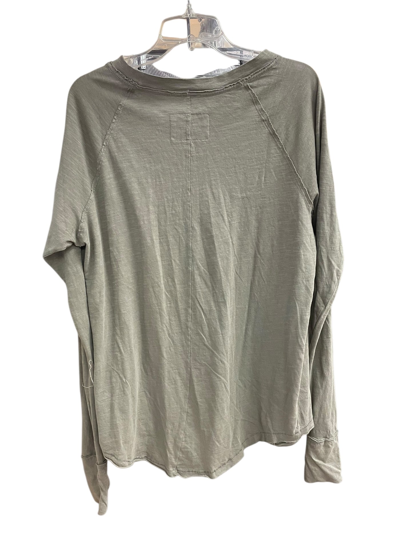 Top Long Sleeve Basic By We The Free In Green, Size: Xs