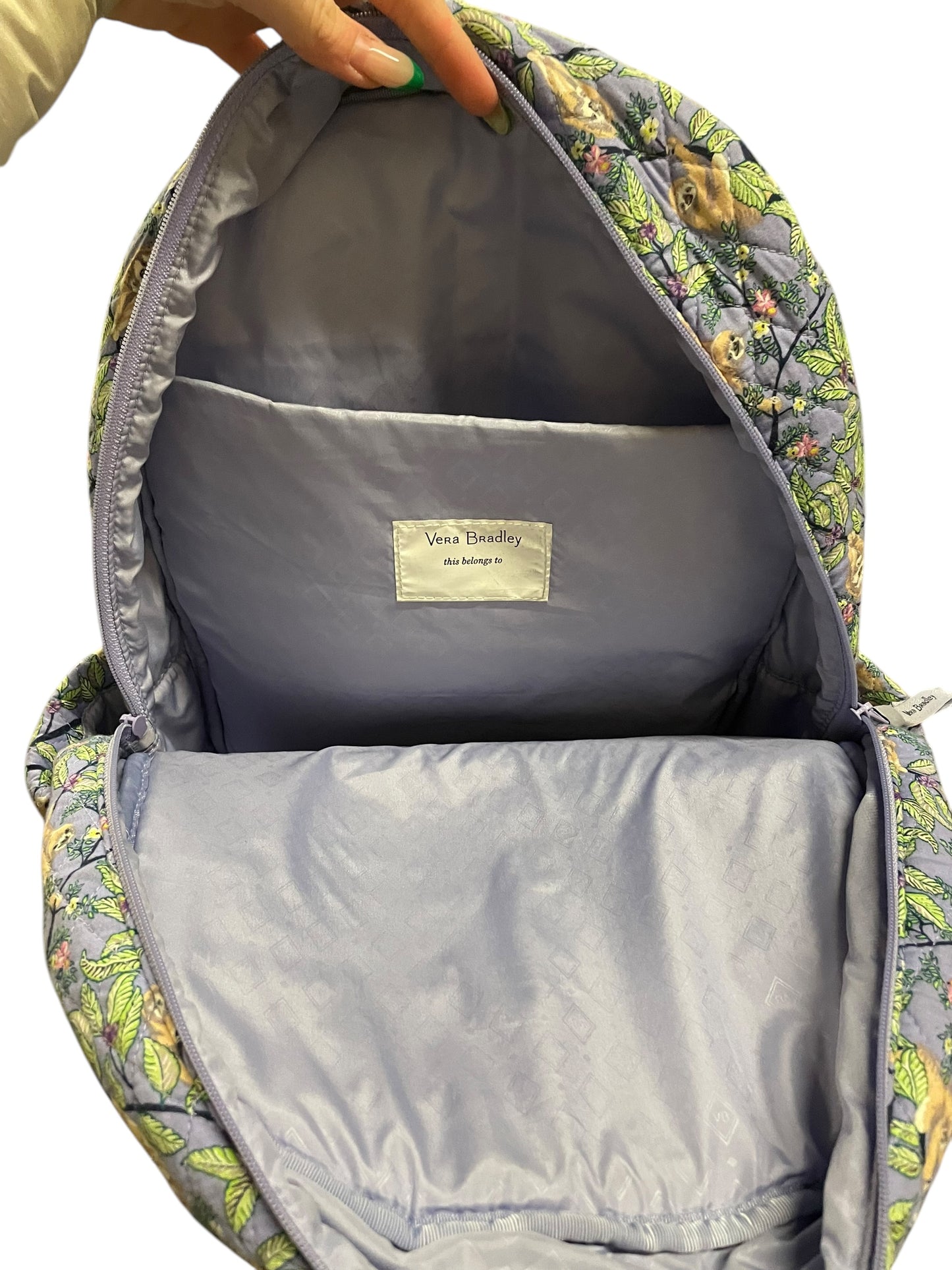 Backpack By Vera Bradley, Size: Medium