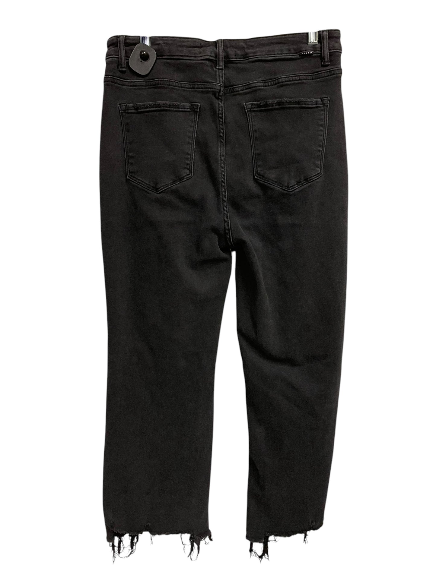 Jeans Boot Cut By Risen In Black Denim, Size: 16