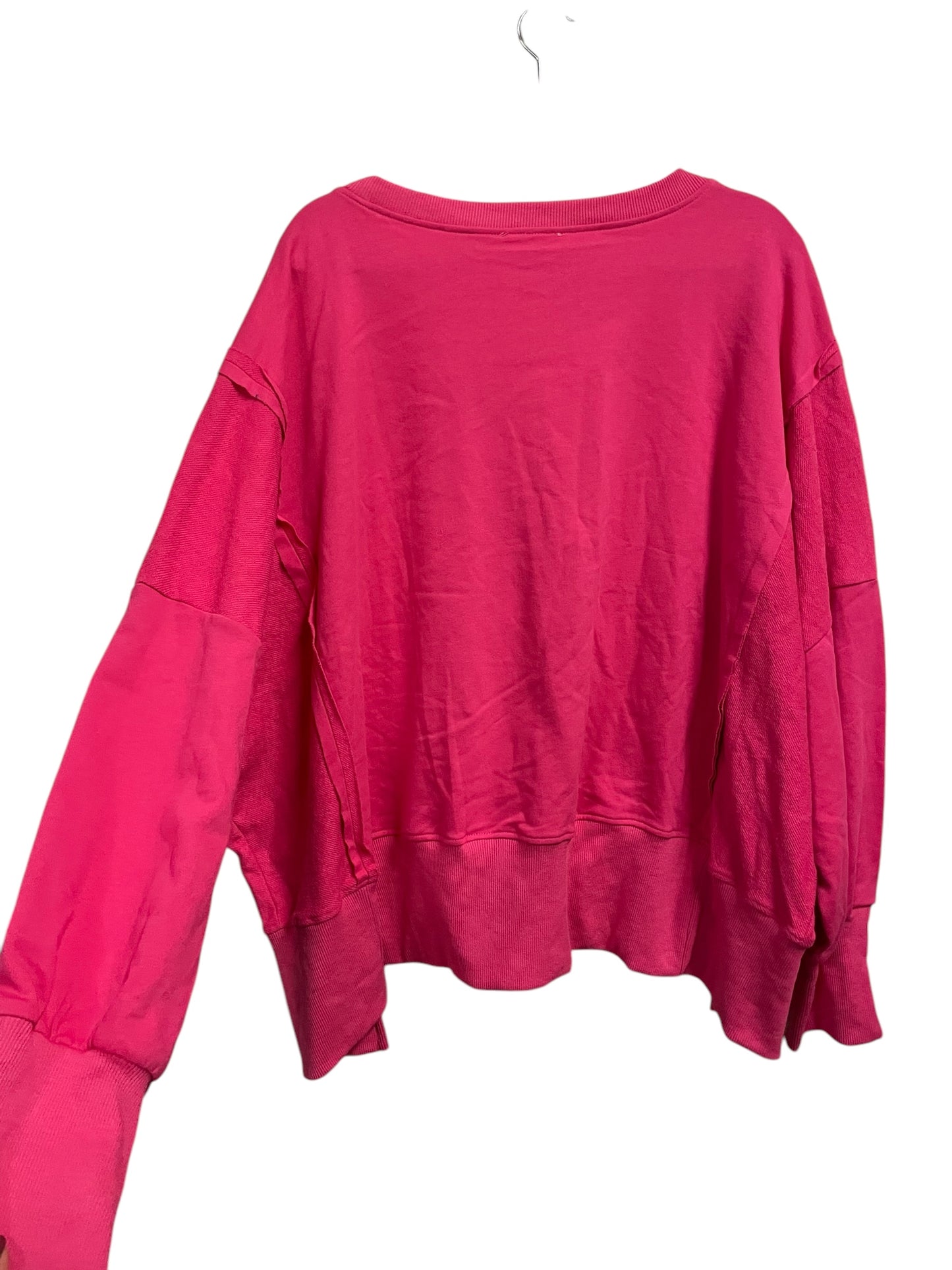 Sweater By Clothes Mentor In Pink, Size: L