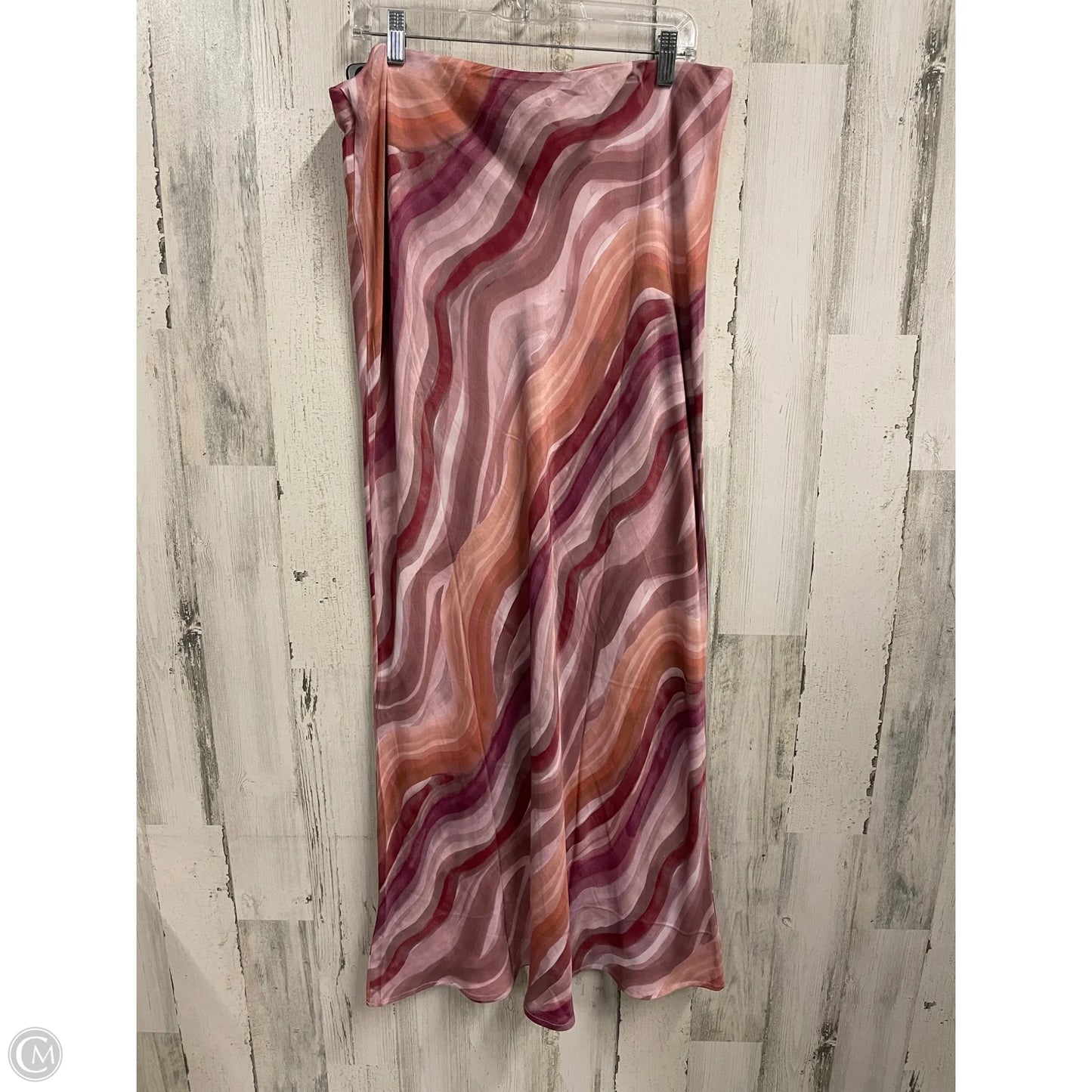 Skirt Maxi By Anthropologie In Pink, Size: Xl