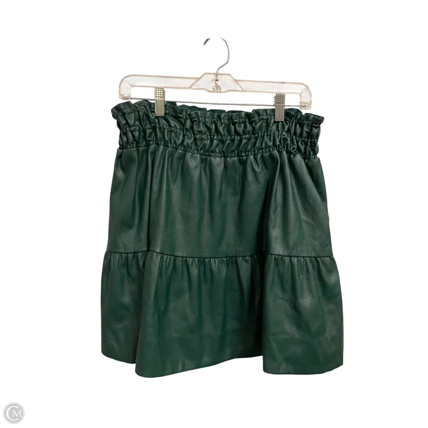 Skirt Mini & Short By Anthropologie In Green, Size: L