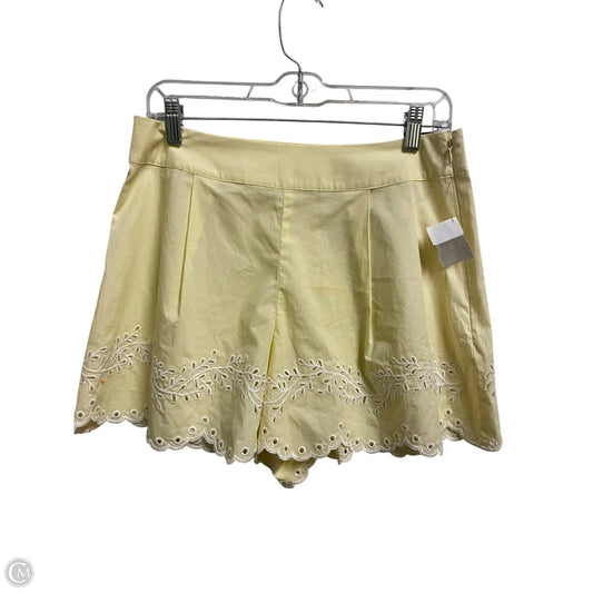 Shorts By H&m In Yellow, Size: 8