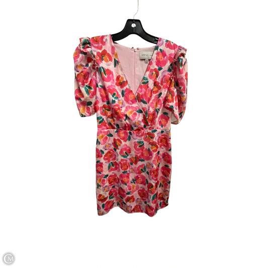 Dress Casual Short By Clothes Mentor In Floral Print, Size: M