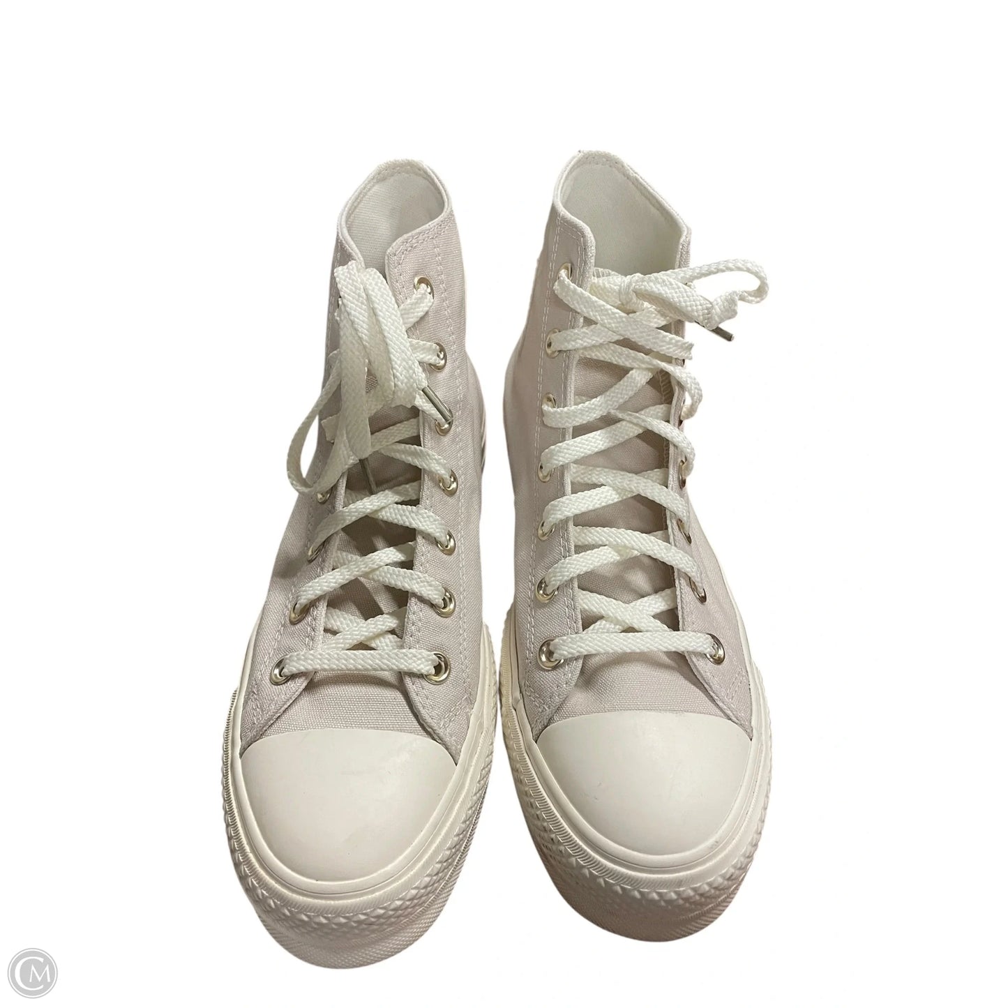 Shoes Heels Platform By Converse In Beige, Size: 9.5