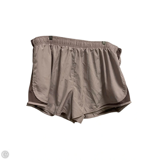 Athletic Shorts By Nike Apparel In Purple, Size: 3x