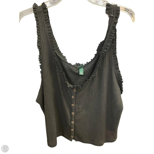 Top Sleeveless Basic By Wild Fable In Black, Size: Xxl
